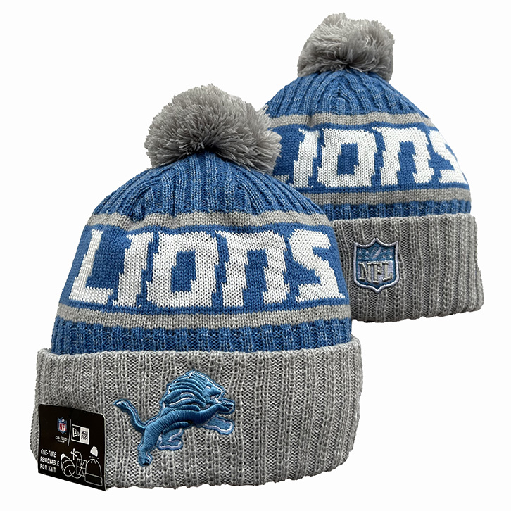 Detroit Lions 2025 Knit Hats 010